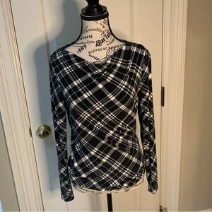 Ralph Lauren Women’s Plaid Top. Size M